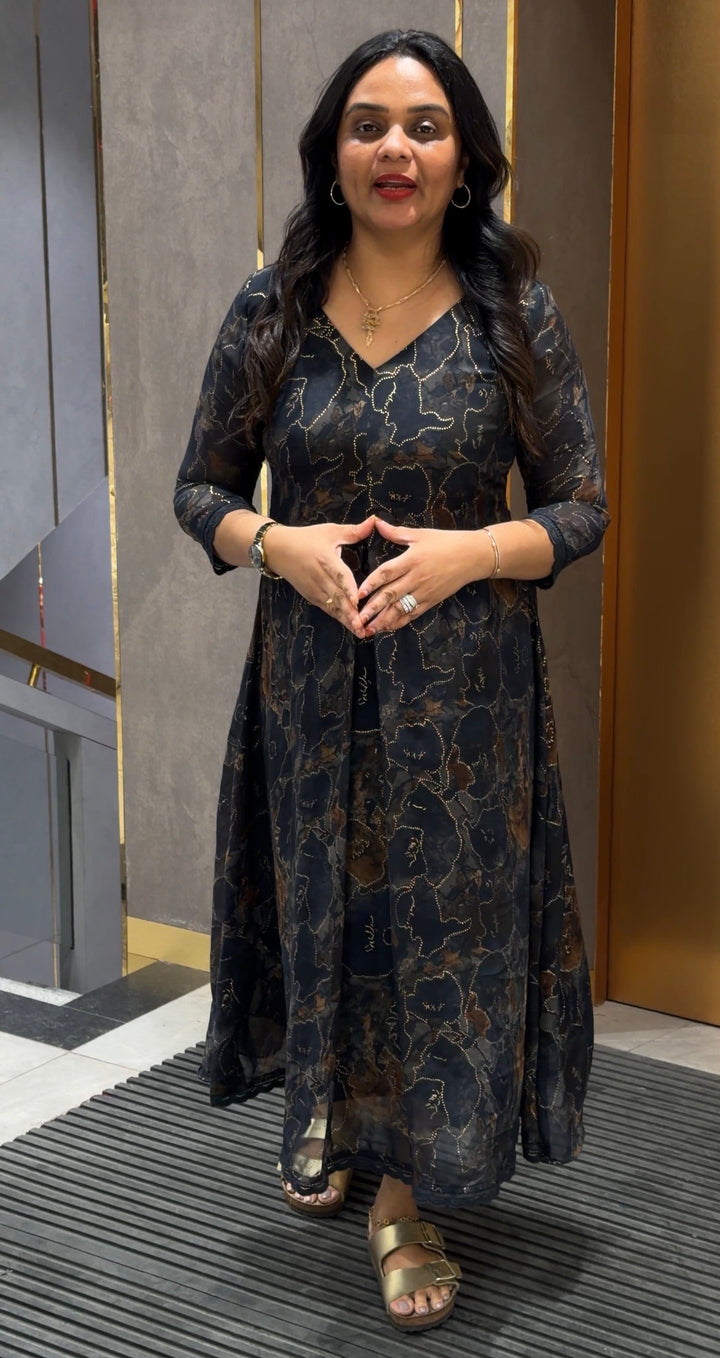 PRINTED ALINE TOPS - NUWA-530