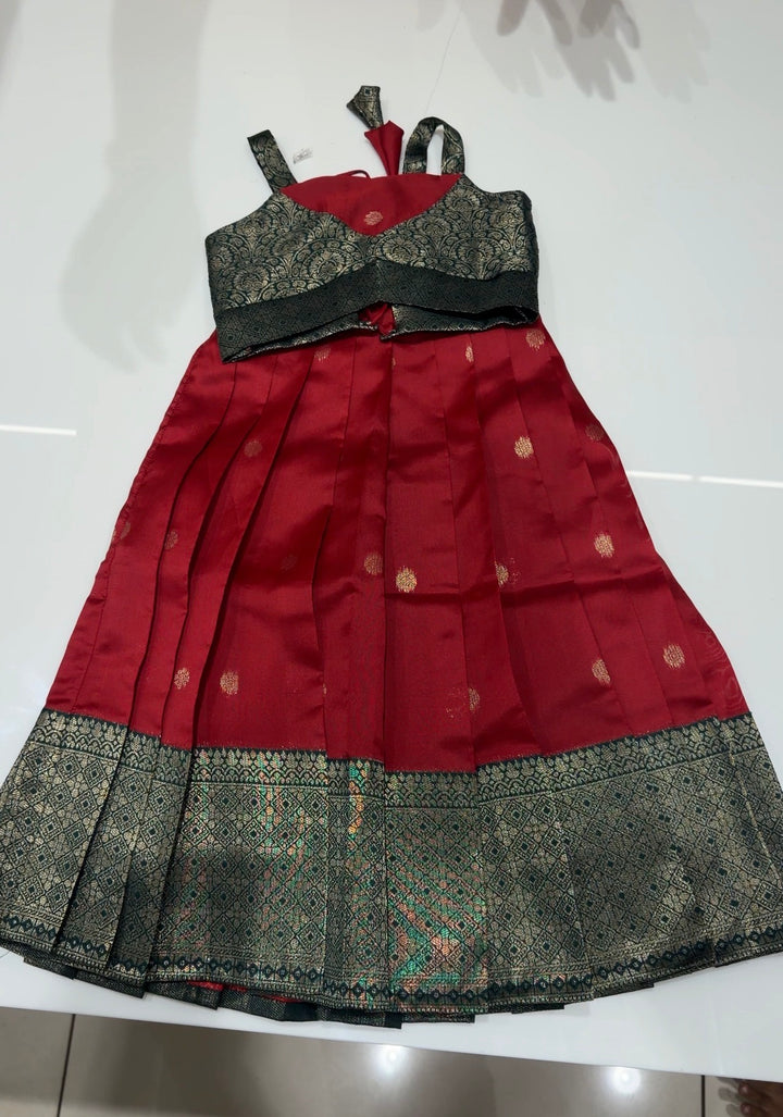 IN-HOUSE KIDS CROP TOP AND SKIRTS - NUWA-1814