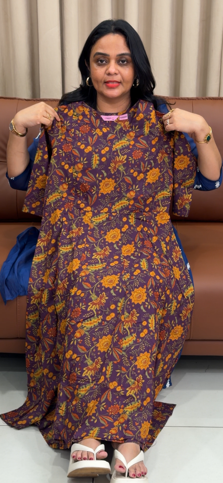 PRINTED ANARKALI TOPS - NUWA- 1426