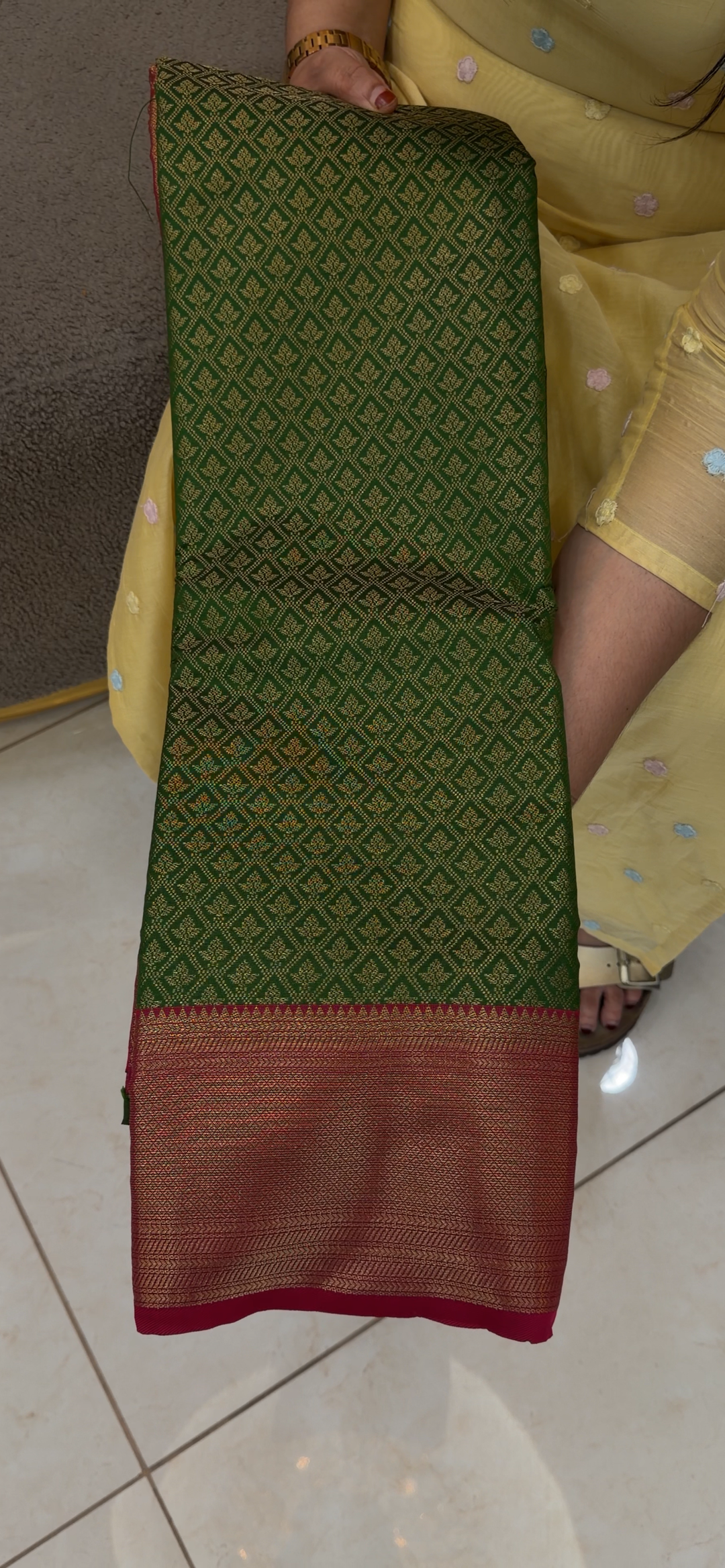 SEMI BROCADE SAREES - NUWA-877