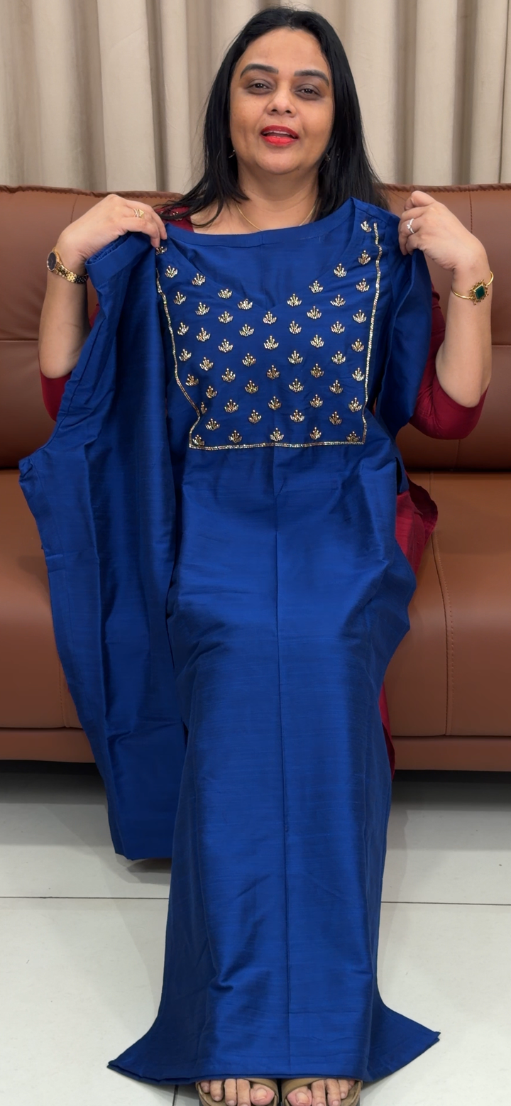 IN-HOUSE SLUB SILK CO-ORD SETS - NUWA - 1392