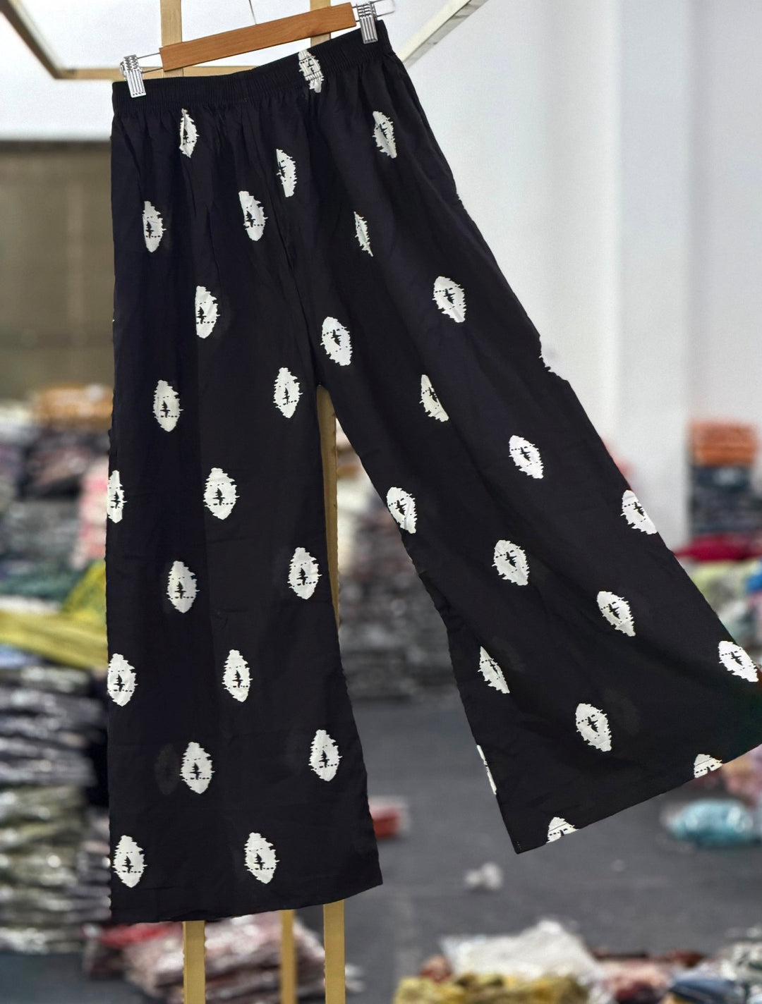 PINTED PALAZZO PANTS - NUWA - 2501
