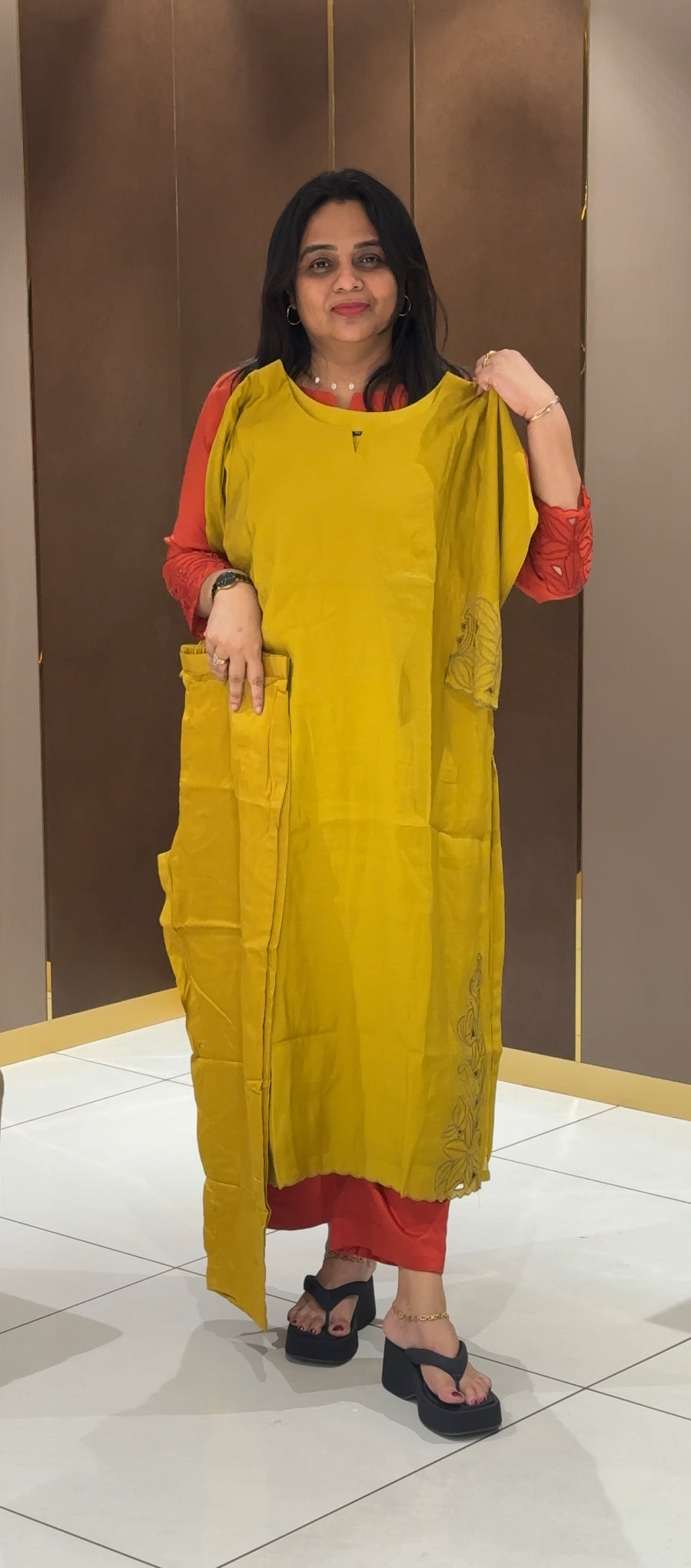 MUL CHANDERI CO-ORDS SETS - NUWA-040