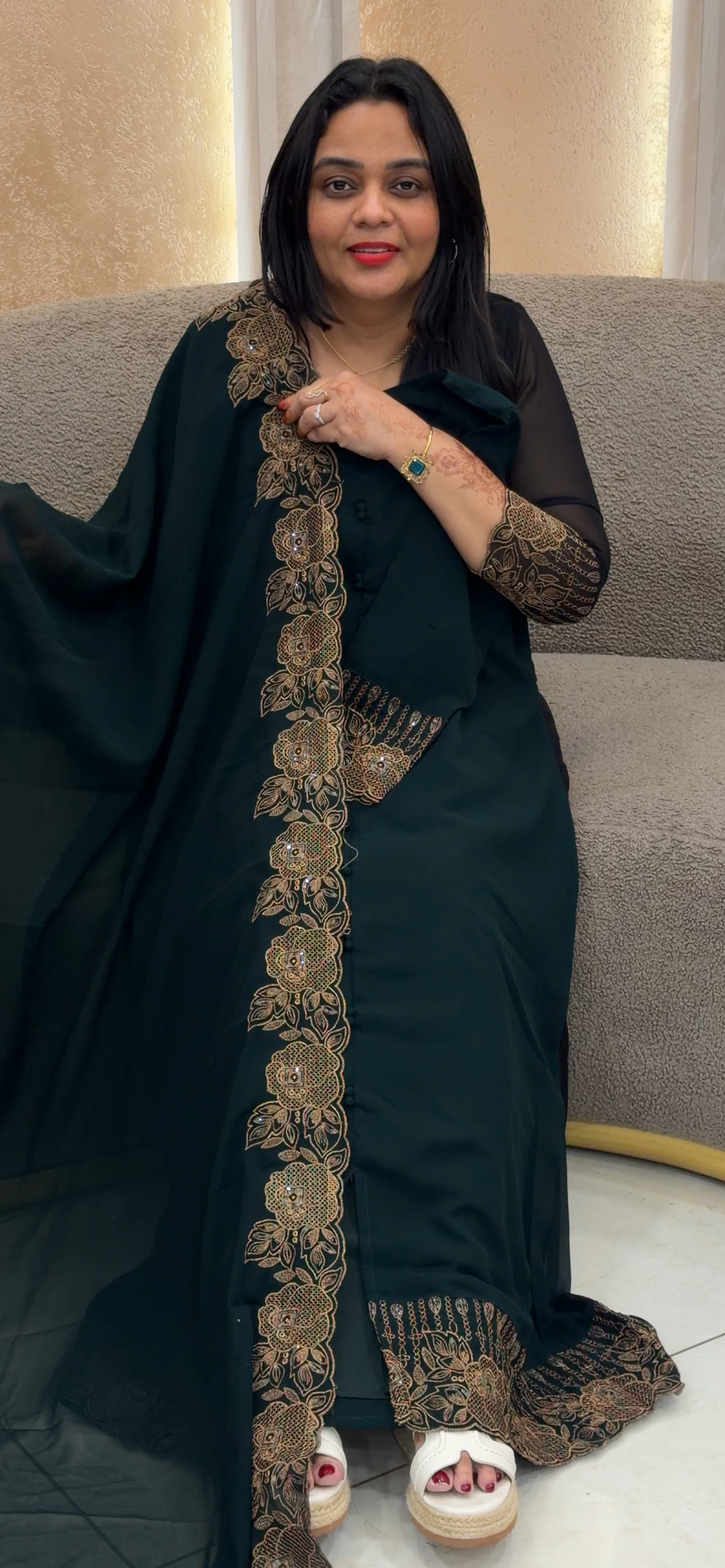 ALINE TOP, BOTTOM AND DUPATTA - NUWA - 1285