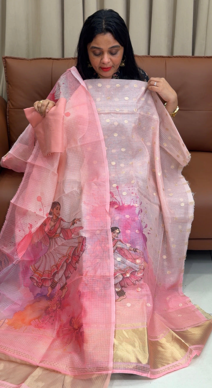 NET KOTA UNSTITCHED SALWAR SUITS - NUWA-2374