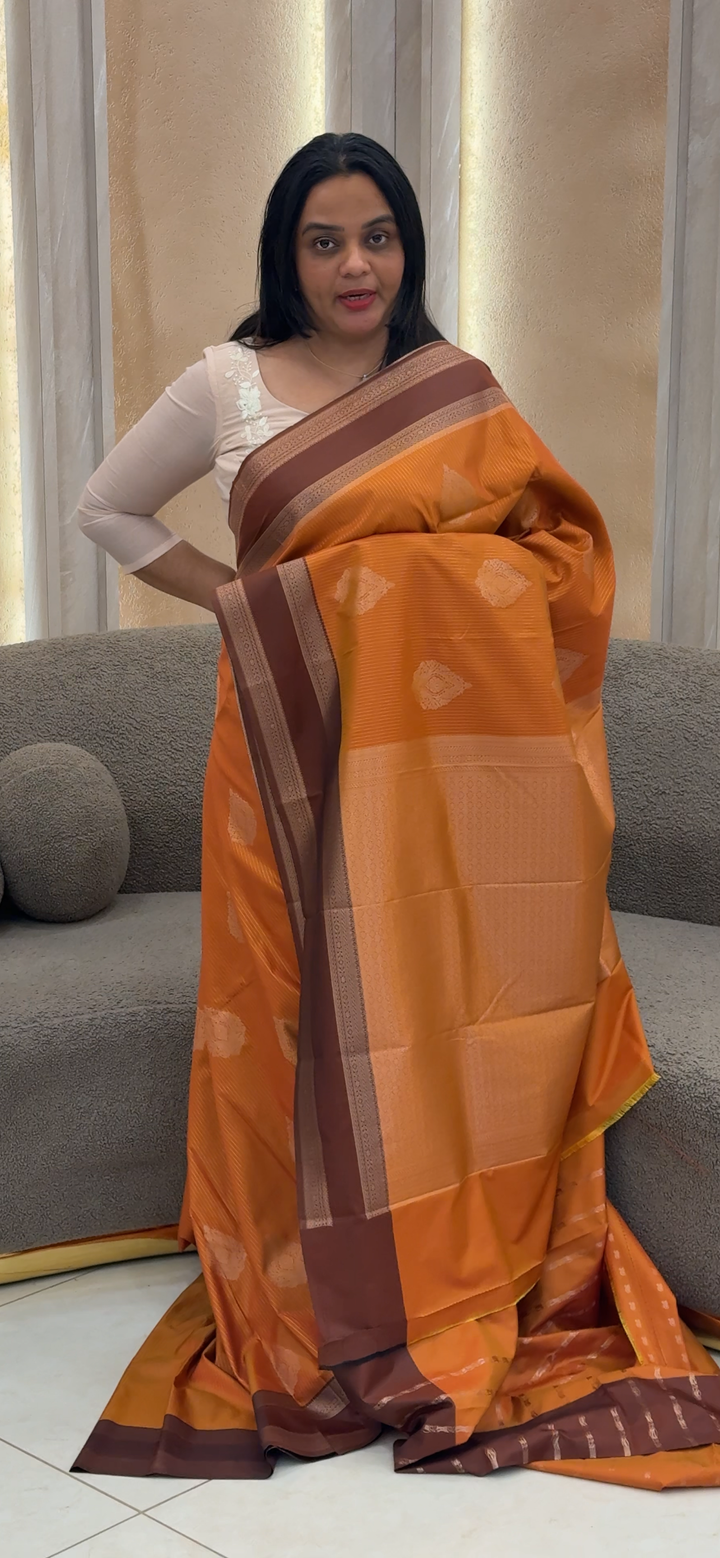 SEMI SOFT SILK SAREES - NUWA - 821