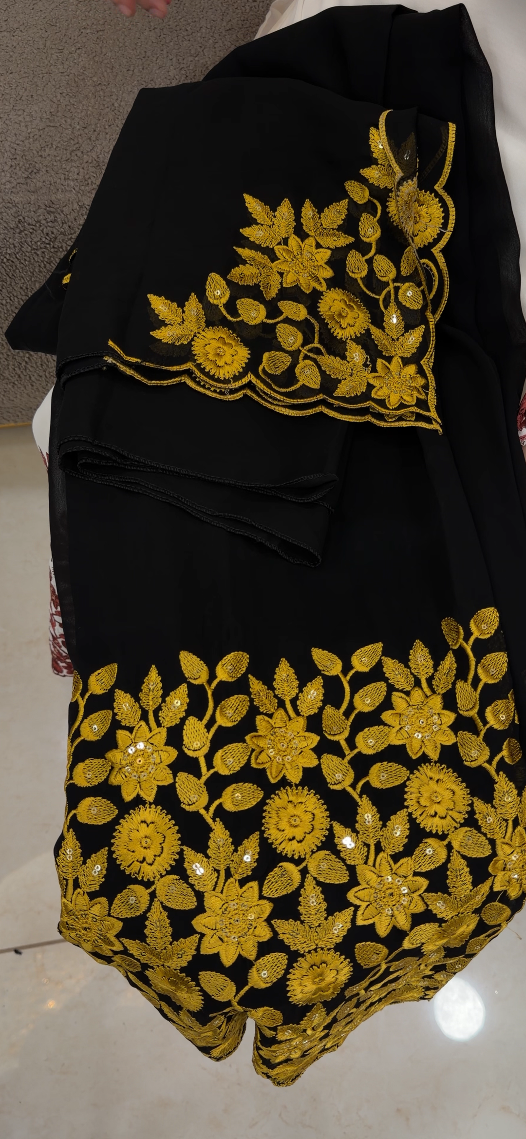 FAUX GEORGETTE UNSTITCHED SALWAR SUITS - NUWA - 1756