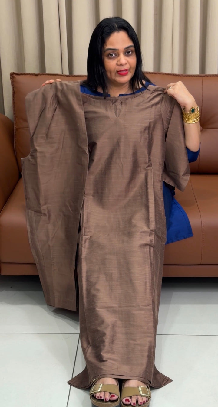IN-HOUSE SLUB SILK CO-ORDS SETS - NUWA-1511