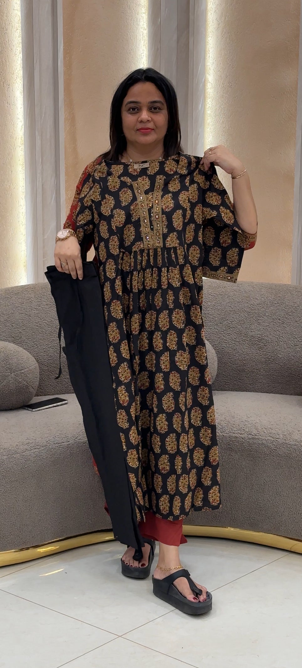 AJRAKH PRINTED CO-ORDS SETS - NUWA-038