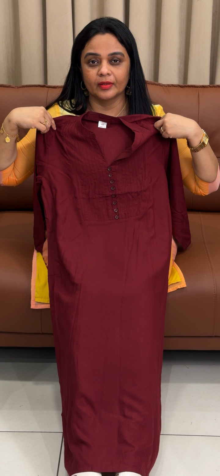 OFFER SALE RAYON LONG TOPS - NUWA - 2384
