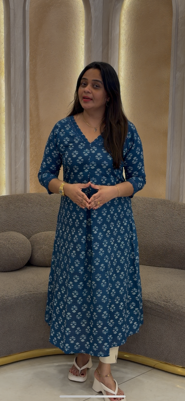 COTTON LONG ALINE TOPS - NUWA - 227