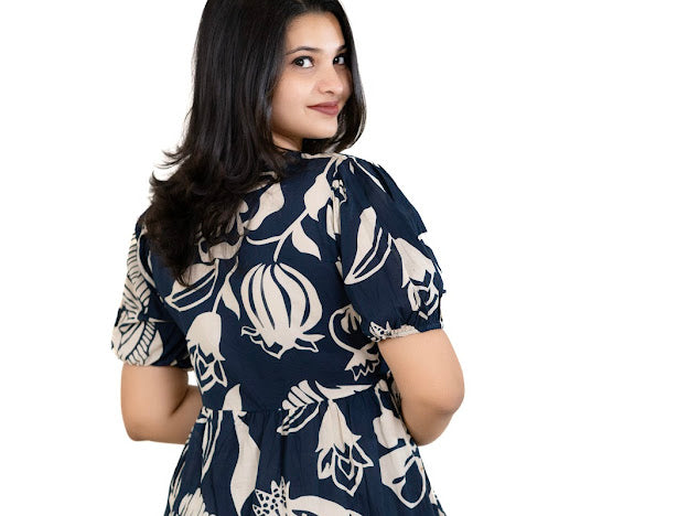 PRINTED COTTON FROCKS - NUWA - 021