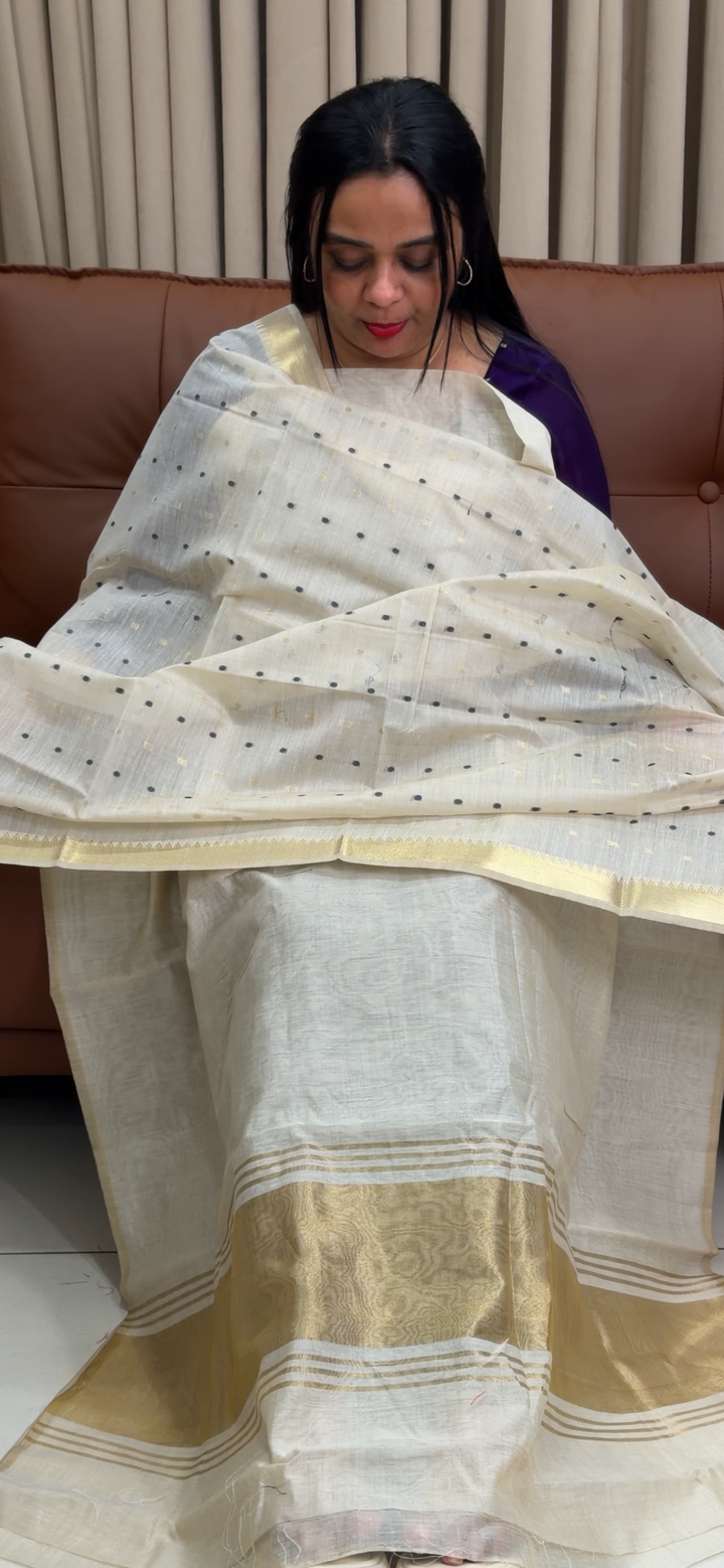 JAMDANI UNSTITCHED SALWAR SUITS - NUWA - 1887