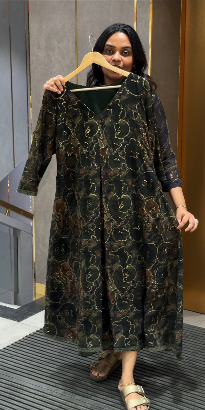 PRINTED ALINE TOPS - NUWA-530