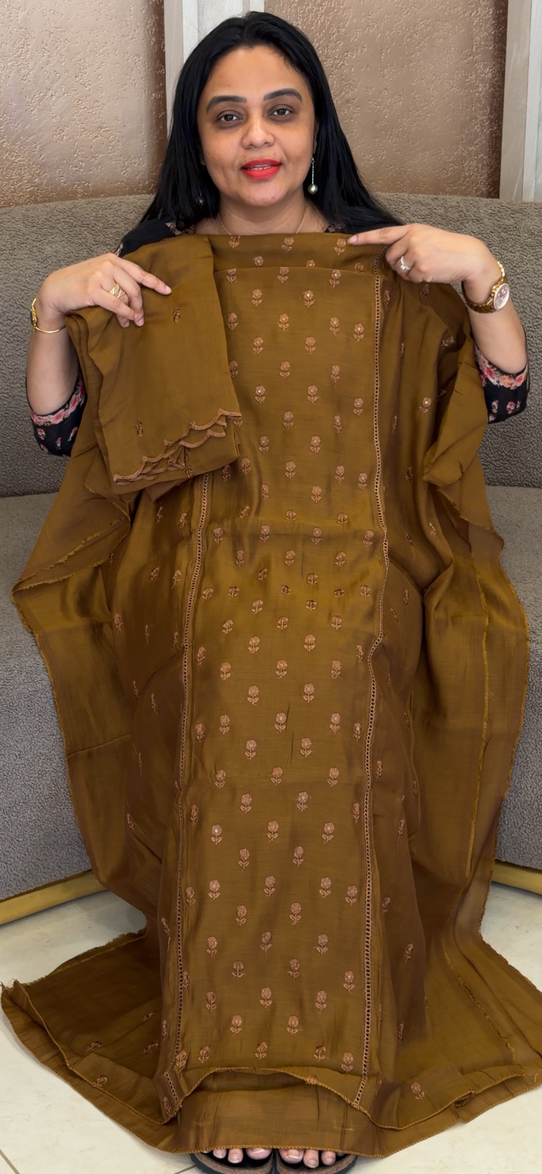 MUL CAHNEDRI UNSTITCHED SALWAR SUITS - NUWA - 2248