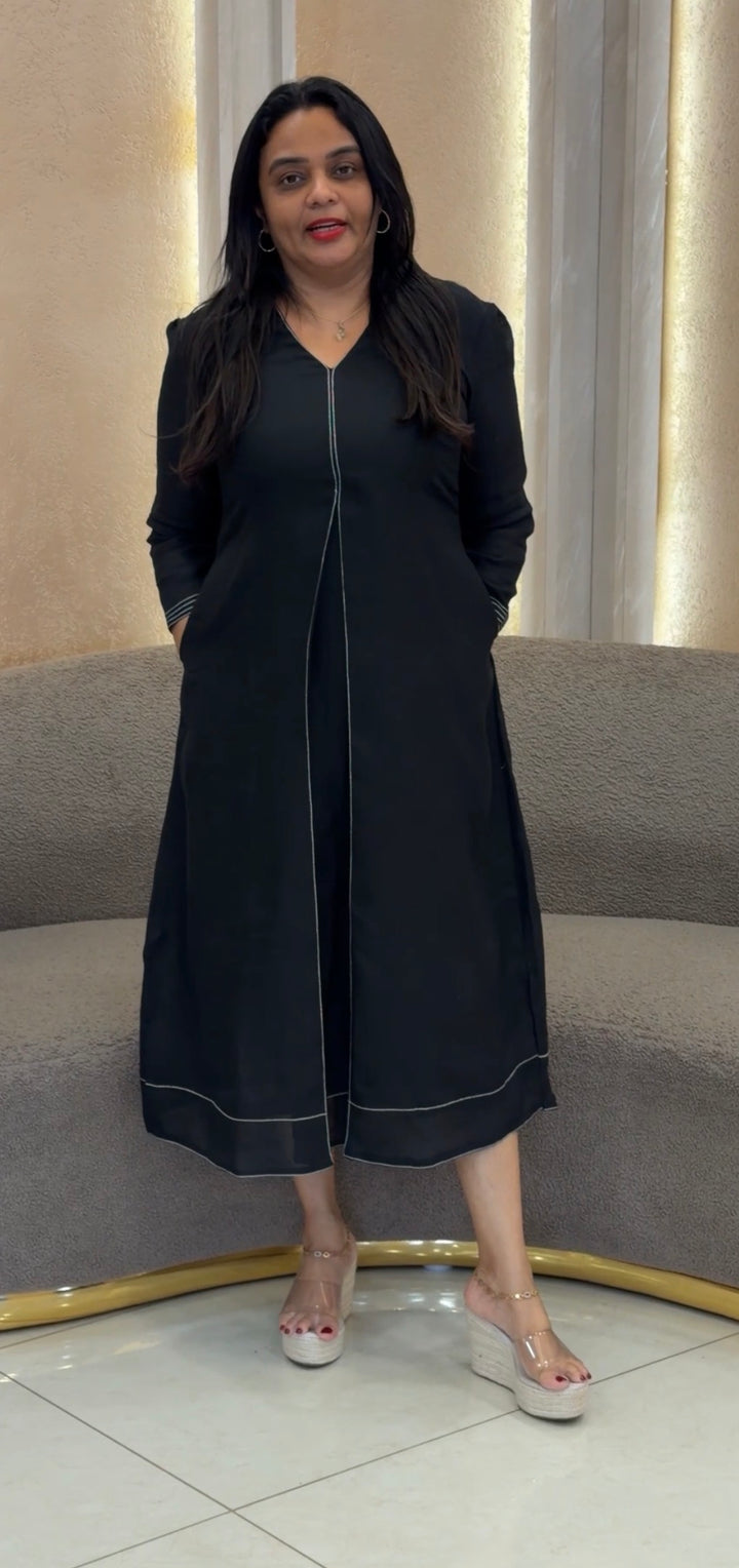 COTTON LINEN FROCKS - NUWA-1275