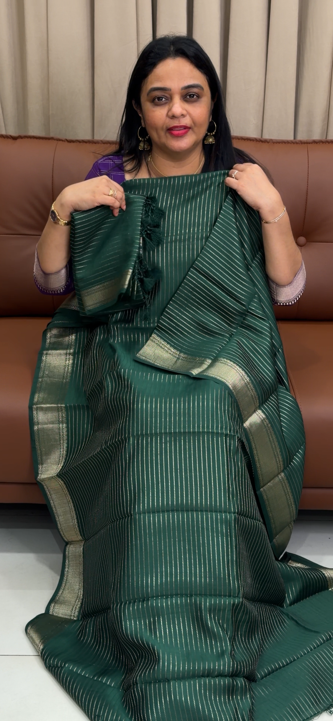 MALAI CHANDERI UNSTITCHED SALWAR SUITS  - NUWA - 1557