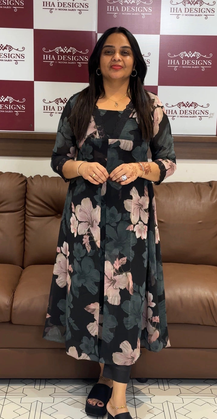 PRINTED GEORGETTE TOPS - NUWA-659