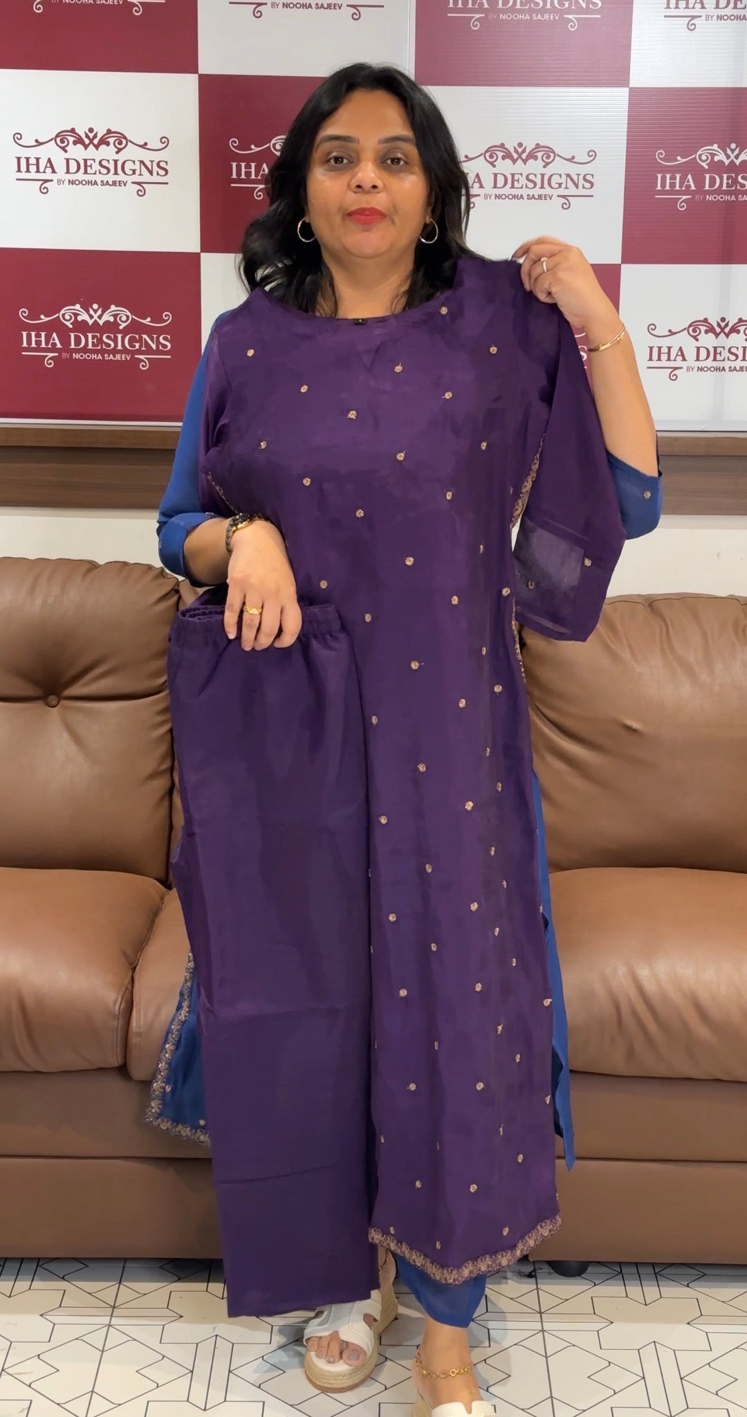 MUL CHANDERI CO-ORDS SETS - NUWA-1286