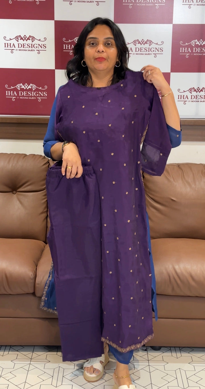 MUL CHANDERI CO-ORDS SETS - NUWA-1286