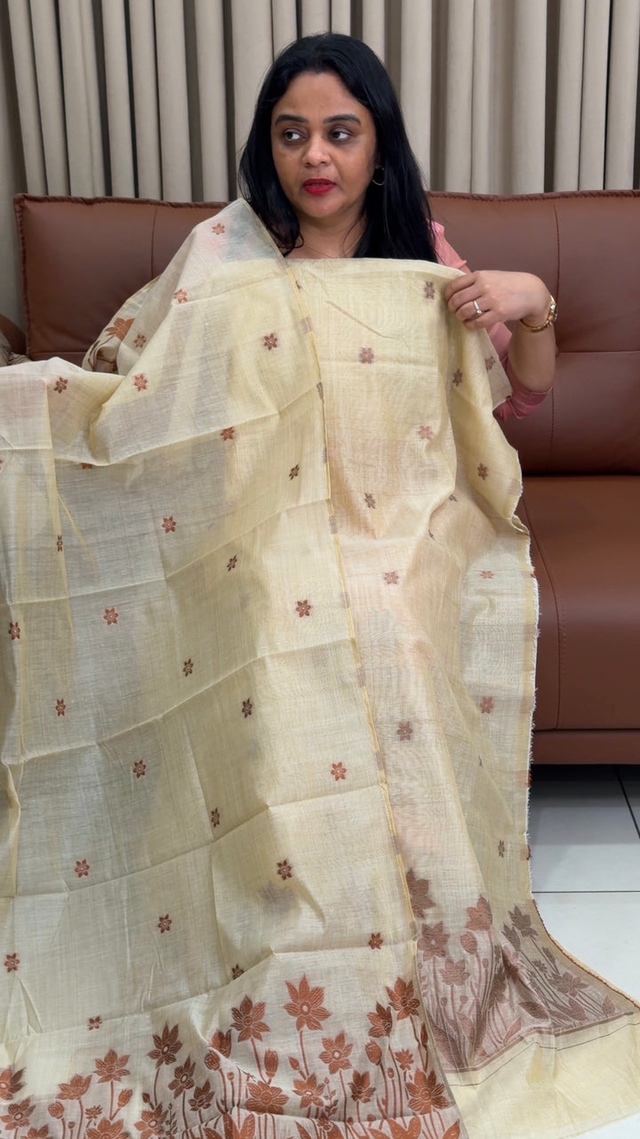 JAMDANI UNSTITCHED SALWAR SUITS - NUWA-1797