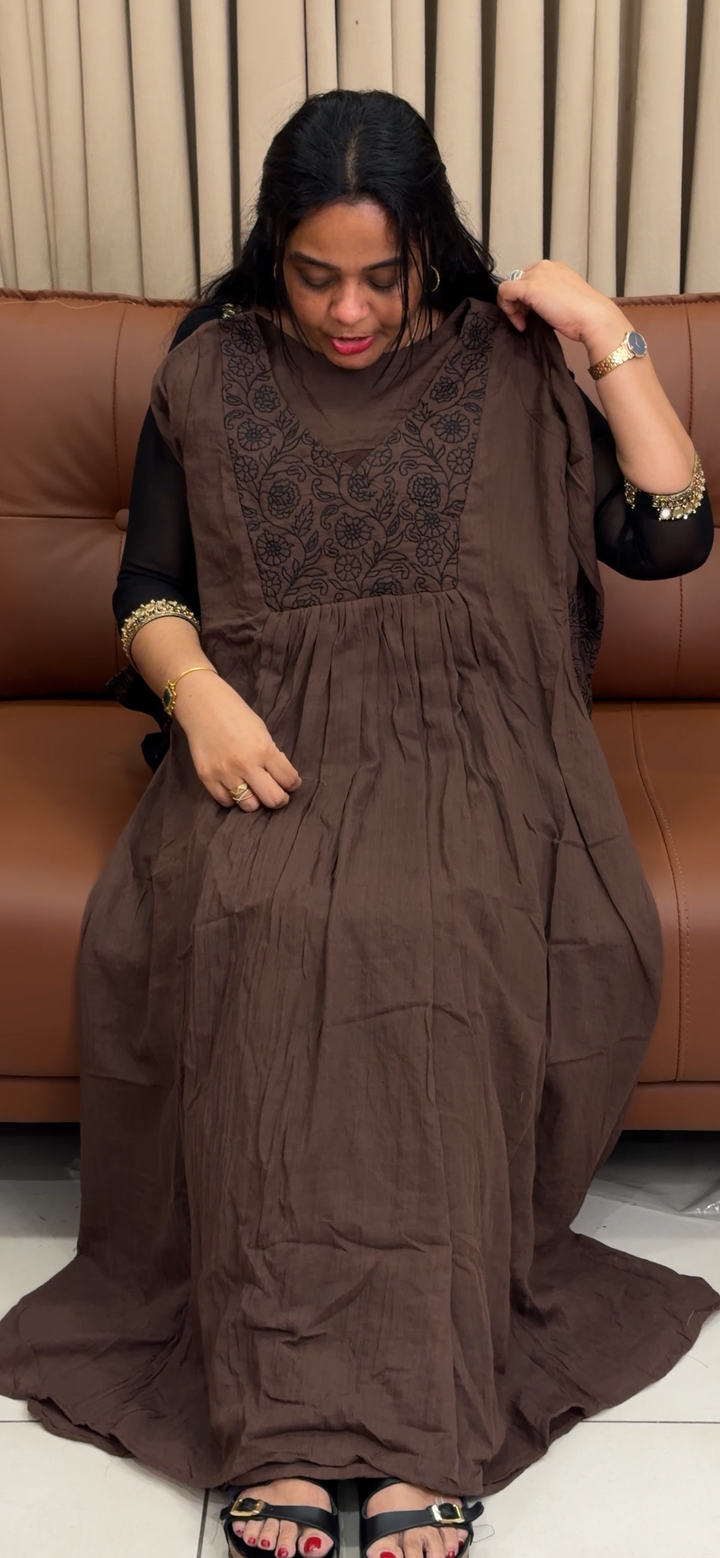 MALAI CHANDERI LONG TOPS - NUWA - 1865