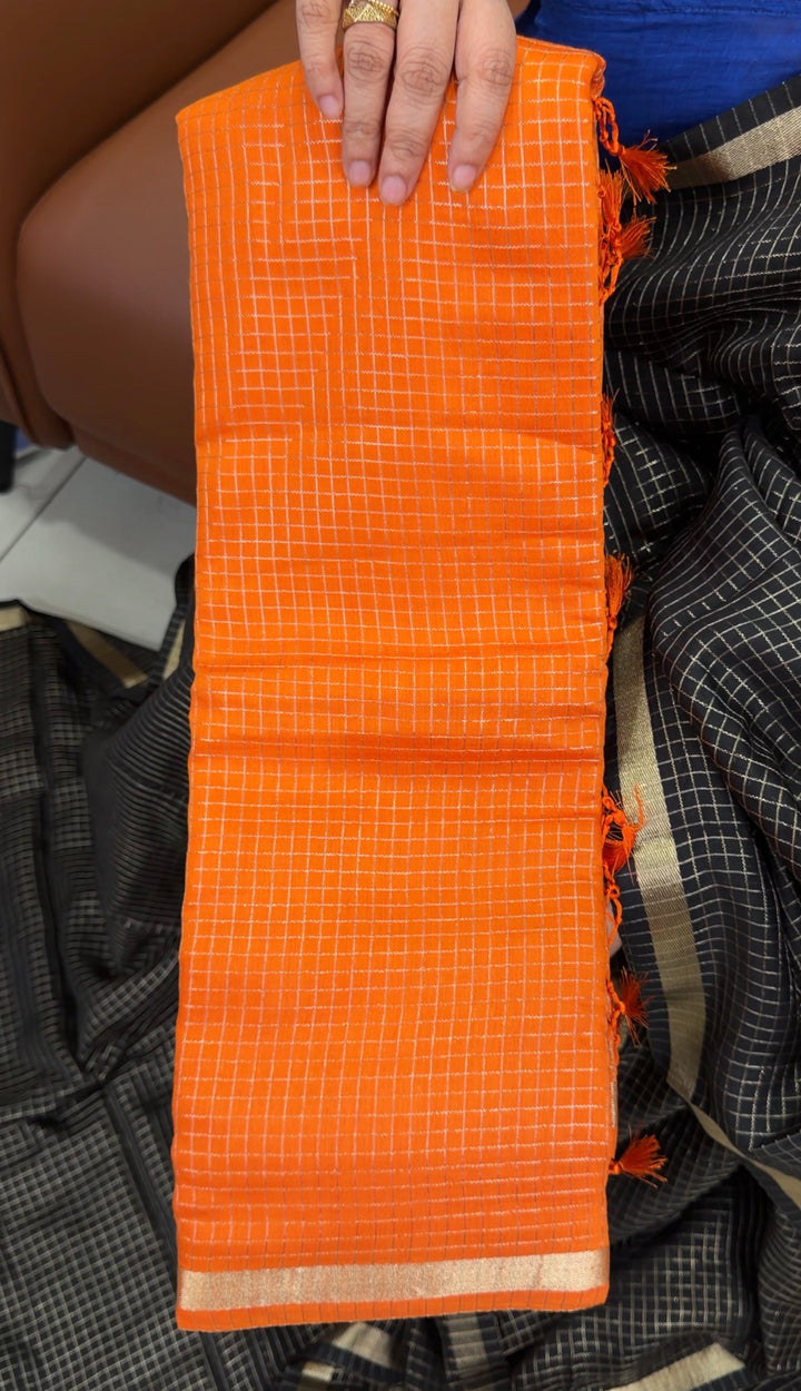 MUL CHANDERI SAREES - NUWA-1386