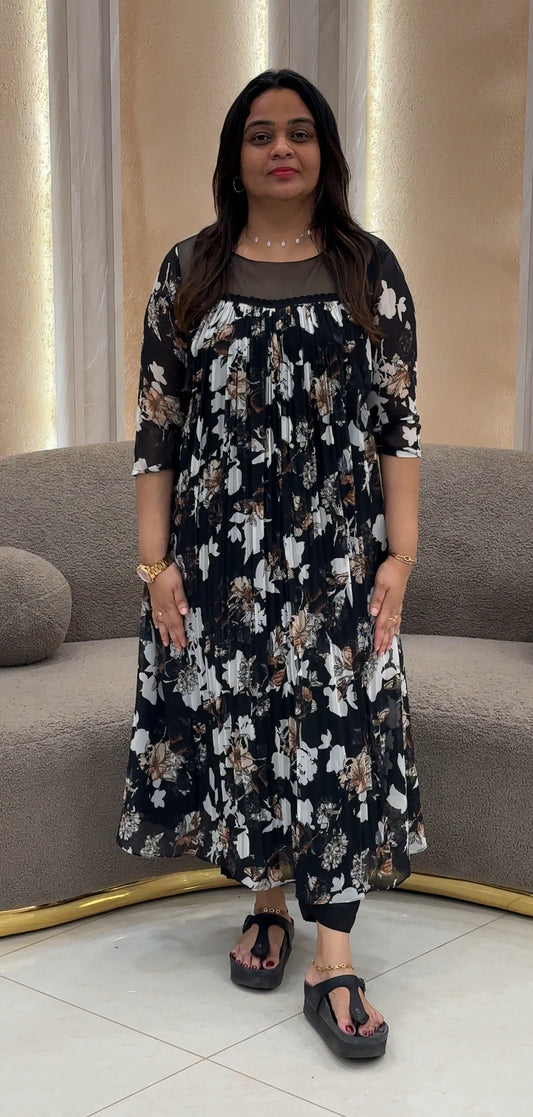 PRINTED ALINE TOPS - NUWA-032