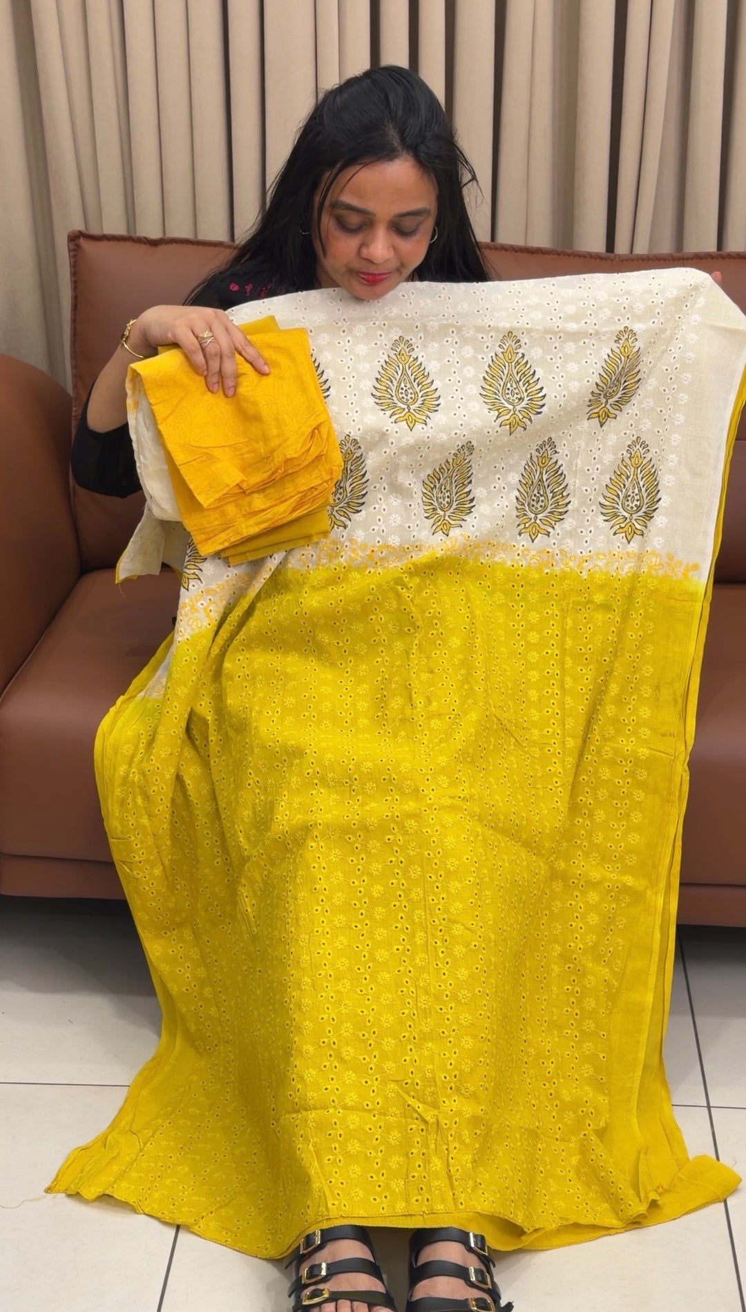 HAKOBA COTTON UNTITCHED SALWAR SUITS - NUWA-1943