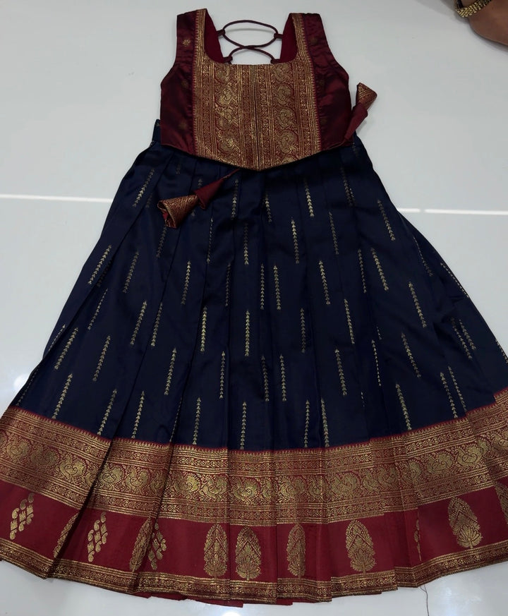 IN-HOUSE KIDS CROP TOP AND SKIRTS - NUWA-1787