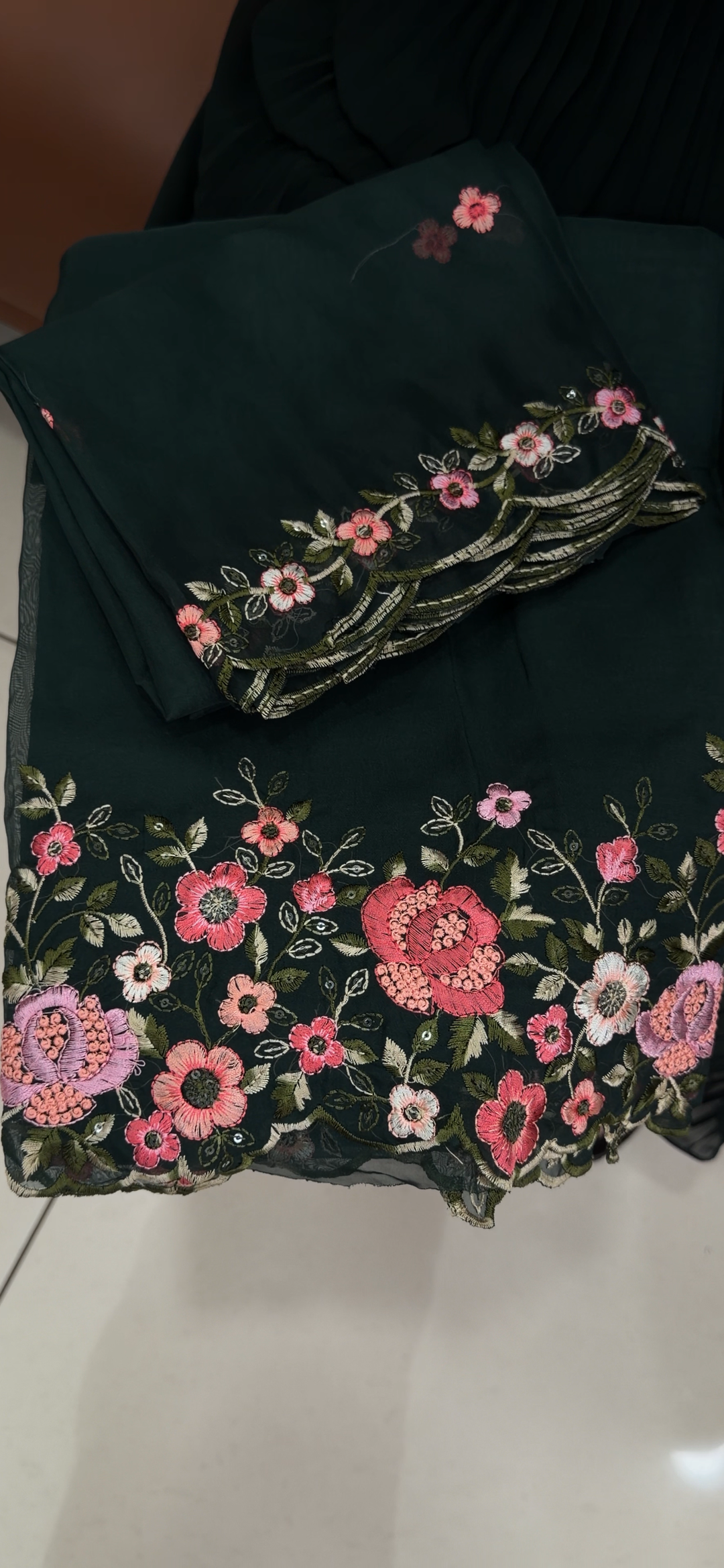 SOFT ORGANZA UNSTITCHED SALWAR SUITS - NUWA - 1892