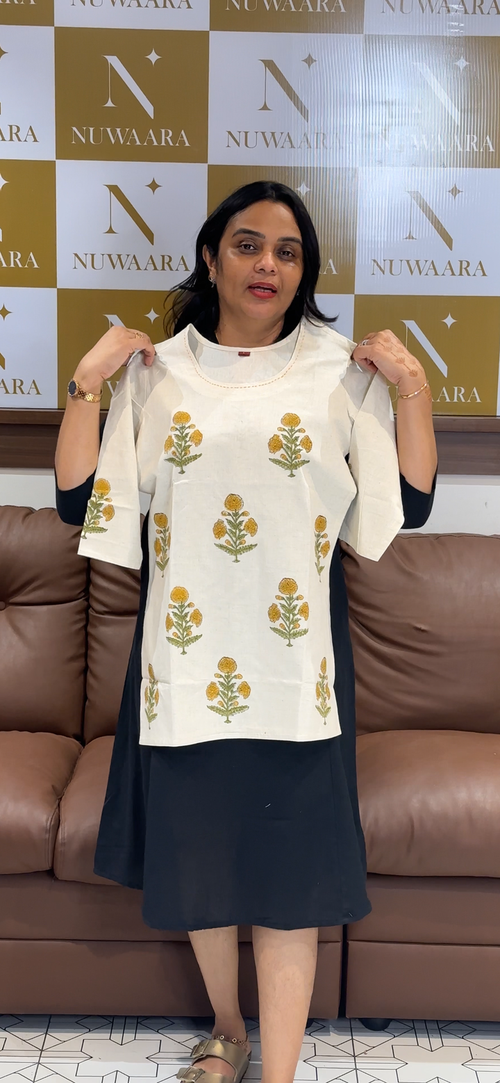 COTTON SHORT TOPS  - NUWA - 764