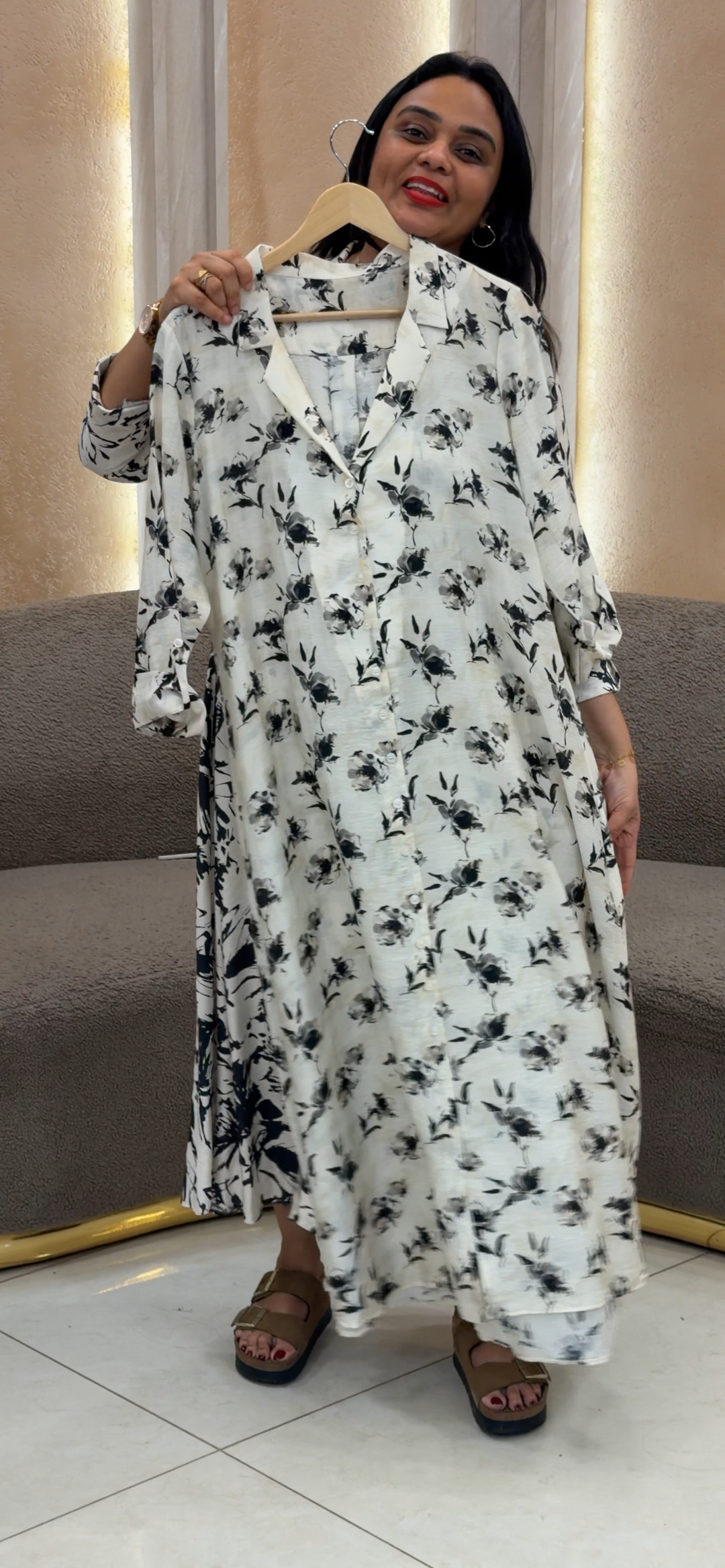 IN-HOUSE PRINTED LONG TOPS - NUWA - 1300