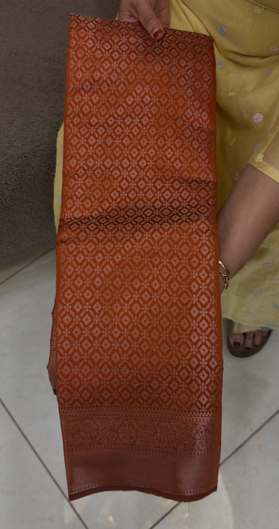 SEMI BROCADE SAREES - NUWA-881