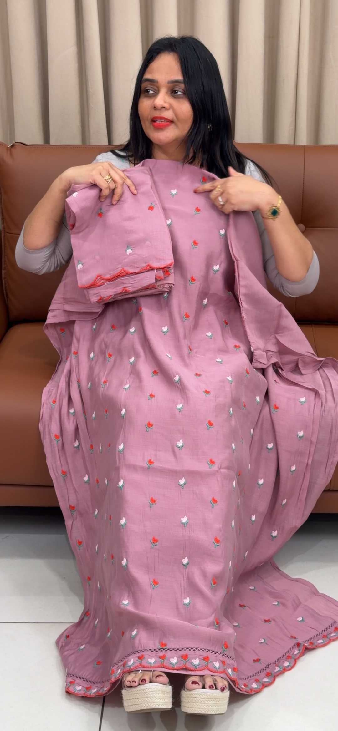 MUL MUL UNSTITCHED SALWAR SUITS - NUWA - 1372