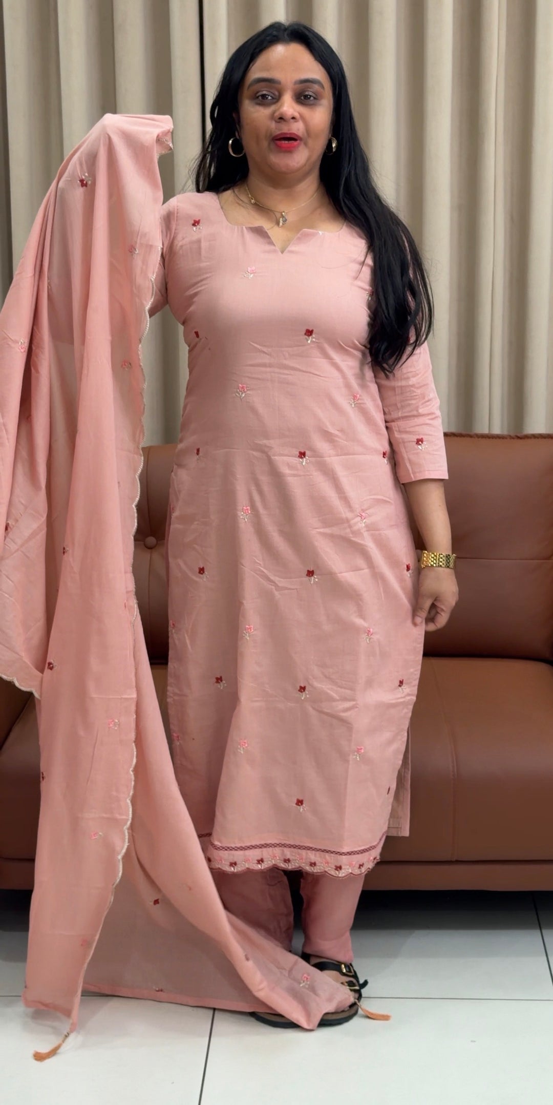 COTTON UNSTITCHED SALWAR SUITS - NUWA-2186