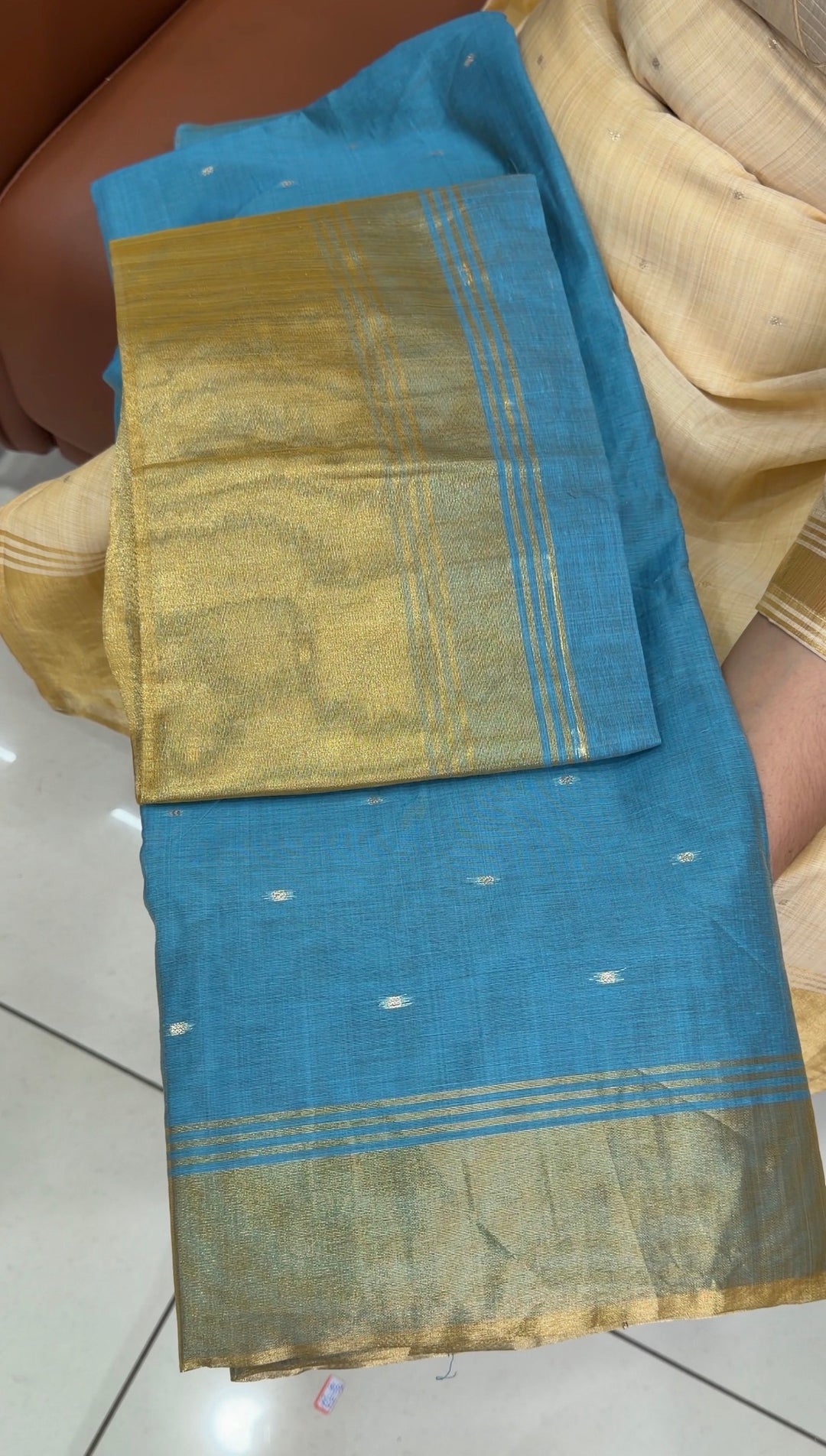 MUL CHANDERI UNSTITCHED SALWAR SUITS - NUWA-1520