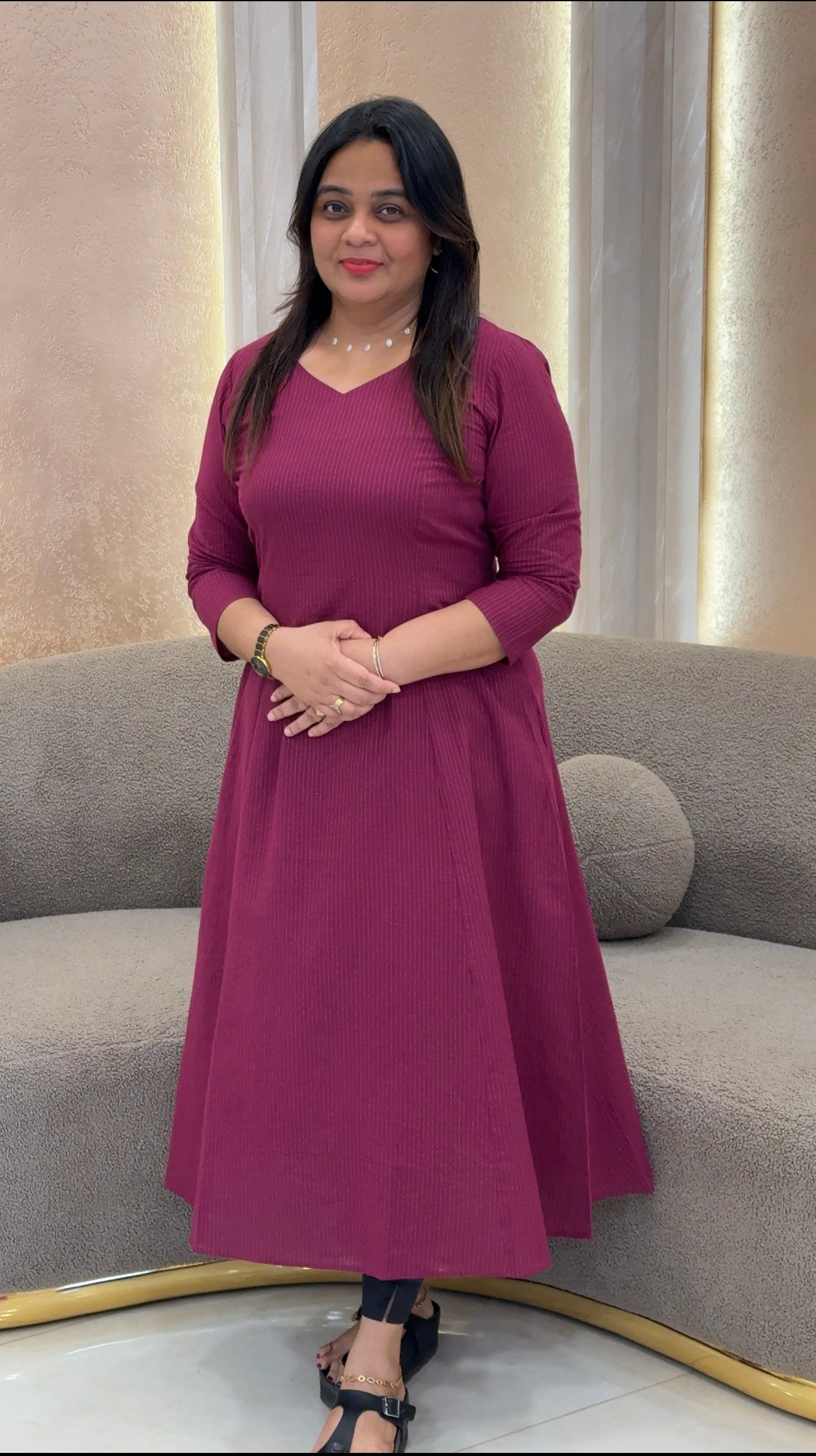 HANDLOOM COTTON ALINE TOPS - NUWA-007