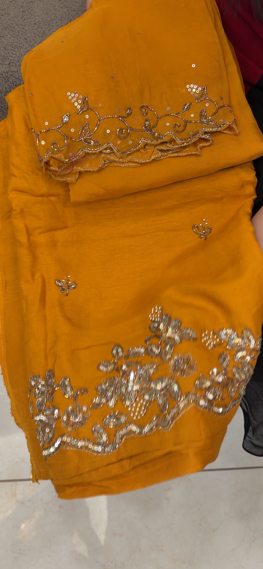 SILK UNSTITCHED SALWAR SUITS - NUWA - 2132