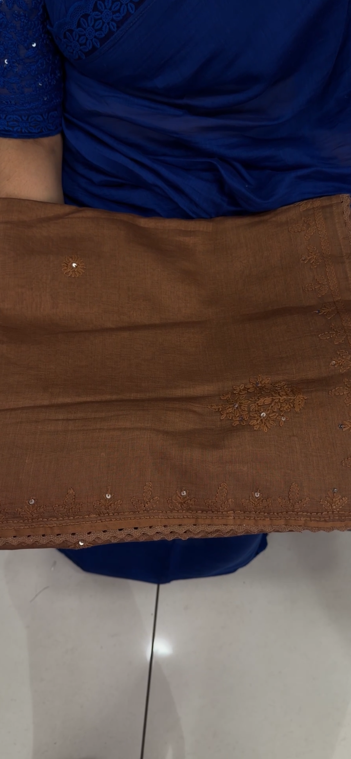 CHIKANKARI SAREES - NUWA-1391