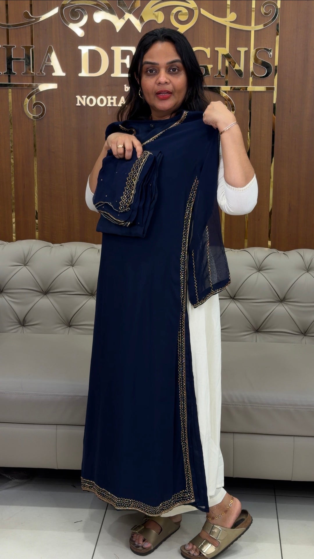 PREMIUM READY TO WEAR TOP,BOTTOM AND DUPATTA - NUWA-536