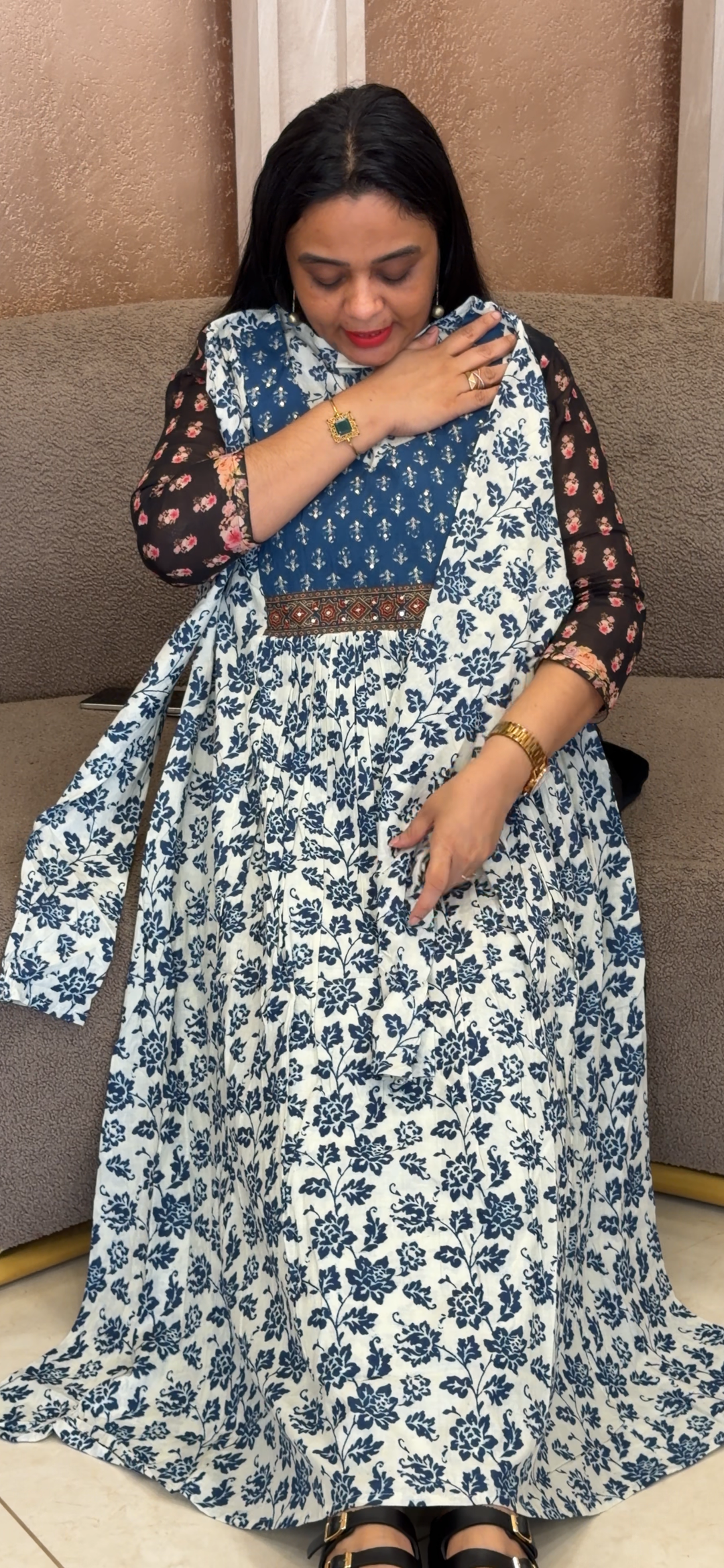 PRINTED LONG TOPS - NUWA - 2262