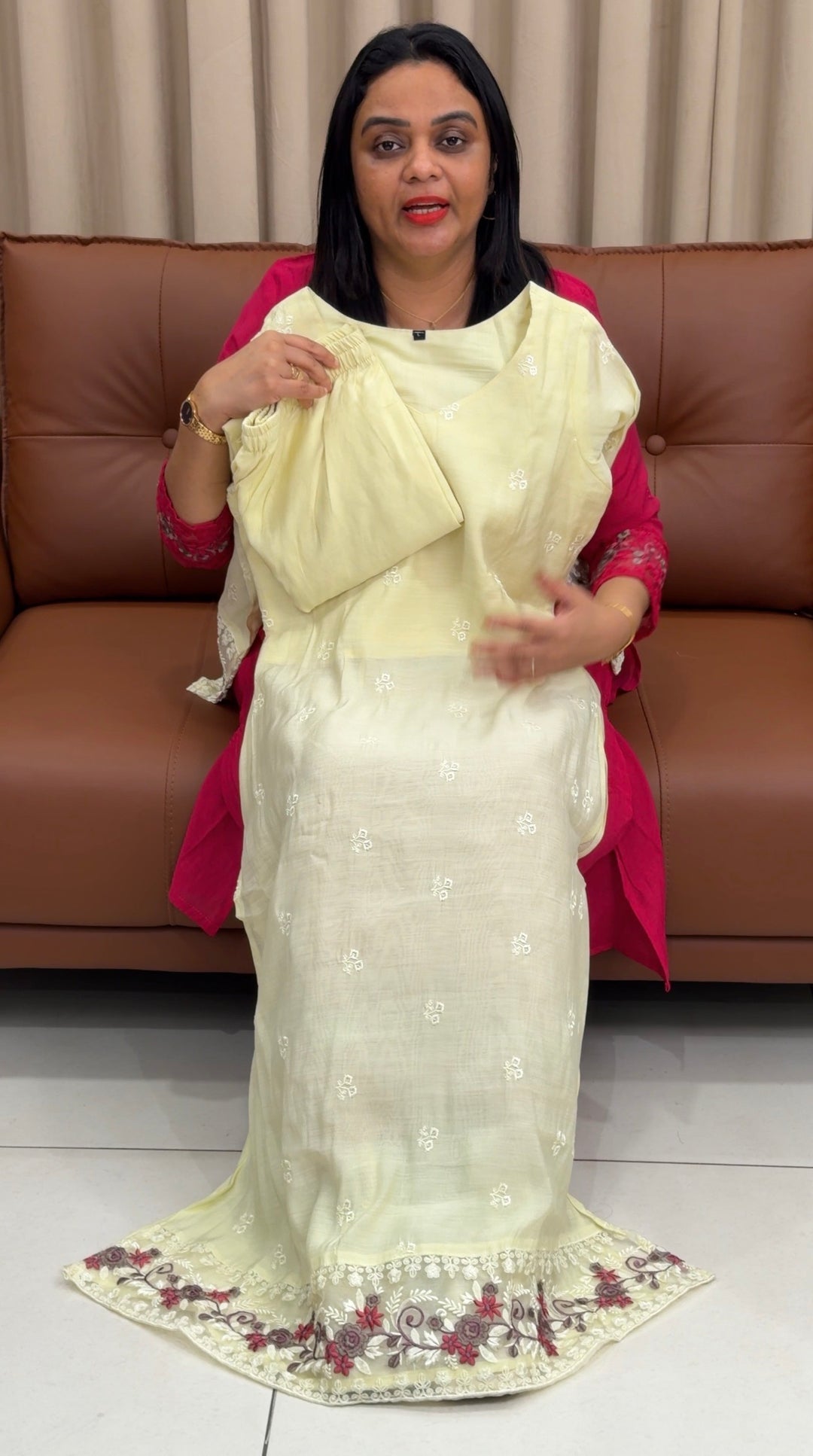 MALAI CHANDERI CO-ORDS SETS - NUWA-1415