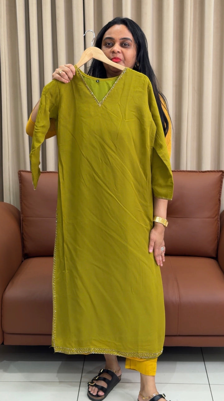 VISCOSE GEORGETTE TOPS - NUWA-2180
