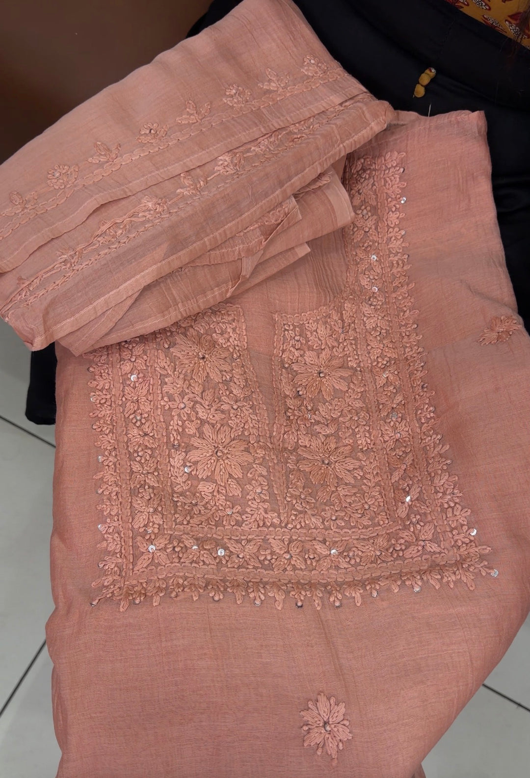 MUL CHANDERI UNSTITCHED SALWAR SUITS - NUWA-1508