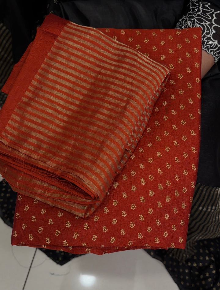 SEMI RAW SILK UNSTITCHED SALWAR SUITS - NUWA-1839