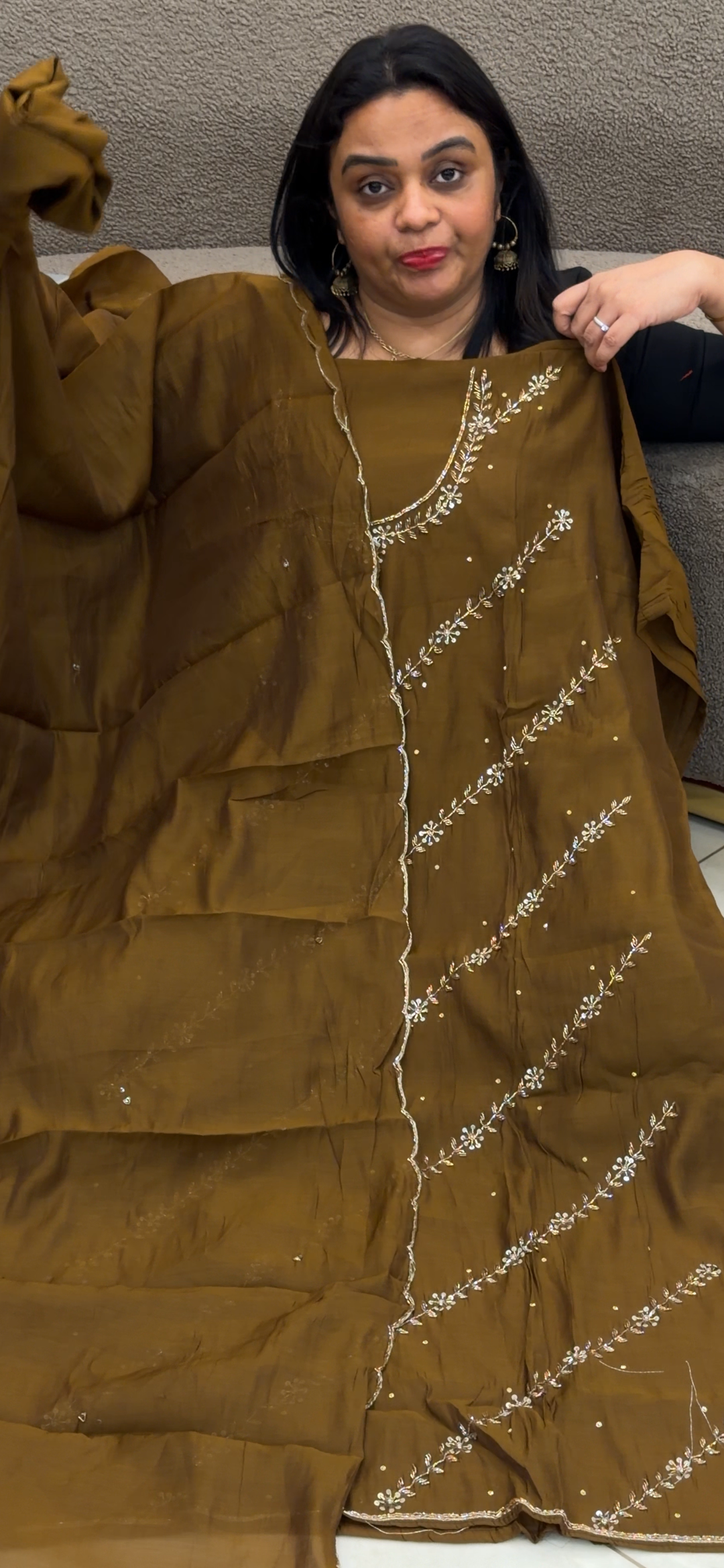 MUL CHANDERI UNSTITCHED SALWAR SUITS - NUWA - 1477
