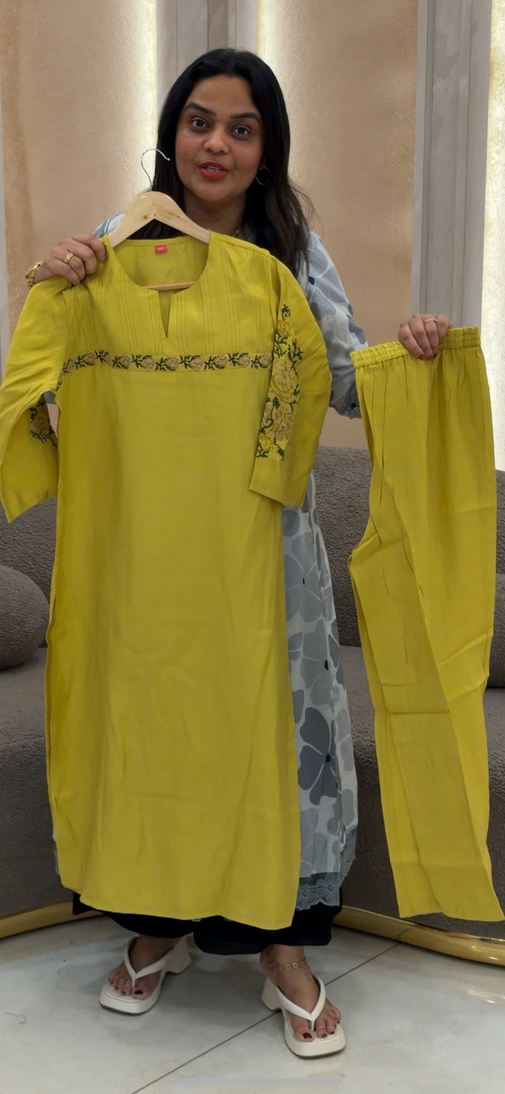 MUL CHANDERI TOP AND BOTTOM - NUWA - 466