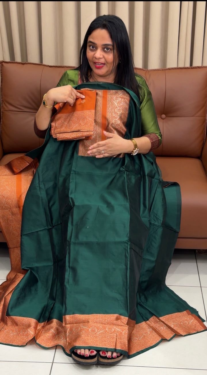 SEMI SILK UNSTITCHED SALWAR SUITS - NUWA-1720