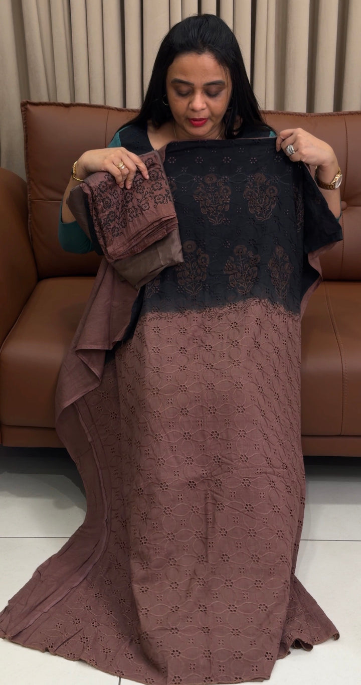 HAKOBA COTTON UNSTITCHED SALWAR SUITS - NUWA-1922